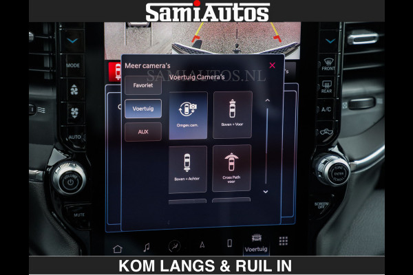 Dodge Ram HUD | 420PK | LUCHTVERING | PANO | PASSAGIERSSCHERM | BOM EN BOM VOL | Comfortabele Dubbele Cabine met Royale 5 Zitplaatsen | DODGE RAM PREMIUM LARAMIE EDITION | Voorraad Nr 2230 - 8765 | De specialist in Amerikaanse pick‑ups in Nederland en Europa.
