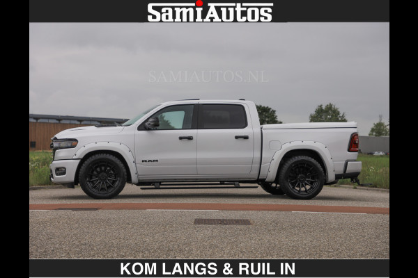 Dodge Ram HUD | 420PK | LUCHTVERING | PANO | PASSAGIERSSCHERM | BOM EN BOM VOL | Comfortabele Dubbele Cabine met Royale 5 Zitplaatsen | DODGE RAM PREMIUM LARAMIE EDITION | Voorraad Nr 2230 - 8765 | De specialist in Amerikaanse pick‑ups in Nederland en Europa.