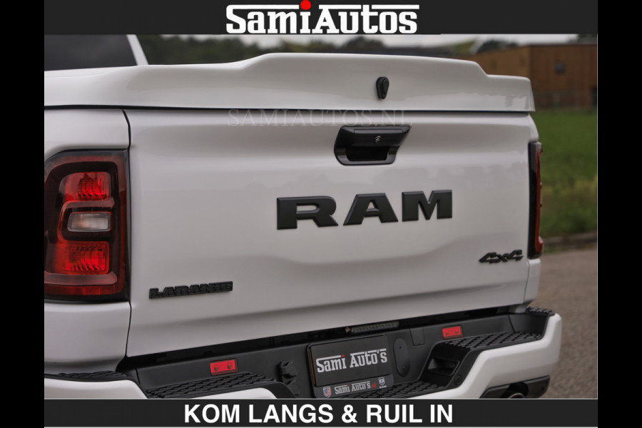 Dodge Ram HUD | 420PK | LUCHTVERING | PANO | PASSAGIERSSCHERM | BOM EN BOM VOL | Comfortabele Dubbele Cabine met Royale 5 Zitplaatsen | DODGE RAM PREMIUM LARAMIE EDITION | Voorraad Nr 2230 - 8765 | De specialist in Amerikaanse pick‑ups in Nederland en Europa.
