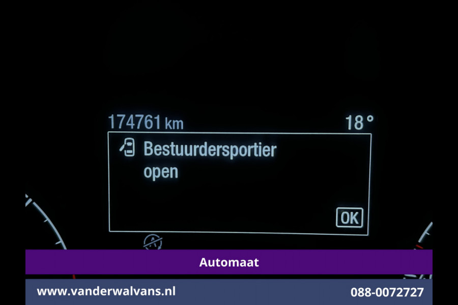 Ford Transit 2.0 TDCI 131pk Automaat L2H2 Euro6 Airco | Navigatie | Cruisecontrol Dakdraagsysteem met Ladderhouder, Android Auto, Parkeersensoren, Bijrijdersbank