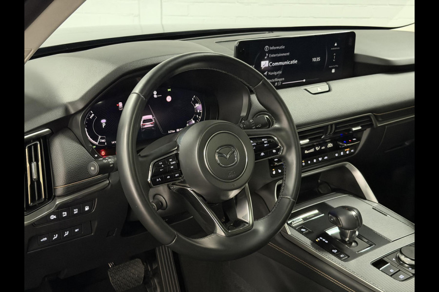 Mazda CX-60 2.5 e-SkyActiv PHEV Homura Open dak | Adapt. cruise | Stoel ventilatie | 360 camera | Head-up | Memory | Stuur-/stoelverwarming