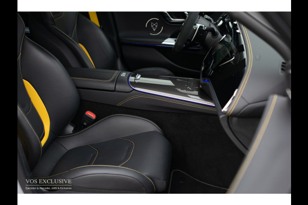 Mercedes-Benz E-Klasse AMG 53 4M Edition 1 Full Carbon in- en exterieur|Bumester 4D|Schaalstoelen|Keyless|Stoelkoeling|ACC|Performance Sound|360°Camera|Superscreen