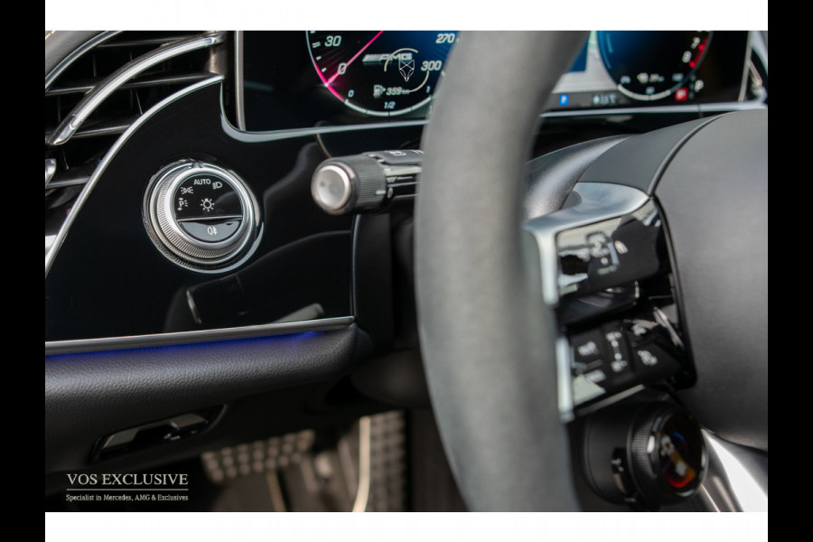 Mercedes-Benz E-Klasse AMG 53 4M Edition 1 Full Carbon in- en exterieur|Bumester 4D|Schaalstoelen|Keyless|Stoelkoeling|ACC|Performance Sound|360°Camera|Superscreen