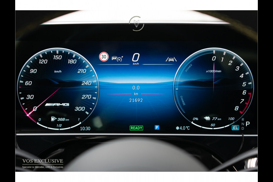 Mercedes-Benz E-Klasse AMG 53 4M Edition 1 Full Carbon in- en exterieur|Bumester 4D|Schaalstoelen|Keyless|Stoelkoeling|ACC|Performance Sound|360°Camera|Superscreen