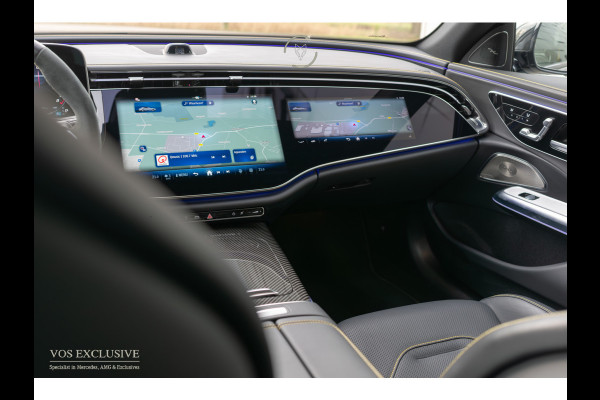 Mercedes-Benz E-Klasse AMG 53 4M Edition 1 Full Carbon in- en exterieur|Bumester 4D|Schaalstoelen|Keyless|Stoelkoeling|ACC|Performance Sound|360°Camera|Superscreen