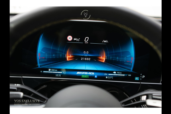 Mercedes-Benz E-Klasse AMG 53 4M Edition 1 Full Carbon in- en exterieur|Bumester 4D|Schaalstoelen|Keyless|Stoelkoeling|ACC|Performance Sound|360°Camera|Superscreen