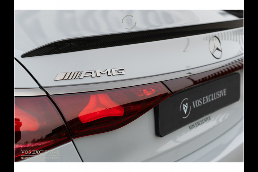 Mercedes-Benz E-Klasse AMG 53 4M Edition 1 Full Carbon in- en exterieur|Bumester 4D|Schaalstoelen|Keyless|Stoelkoeling|ACC|Performance Sound|360°Camera|Superscreen