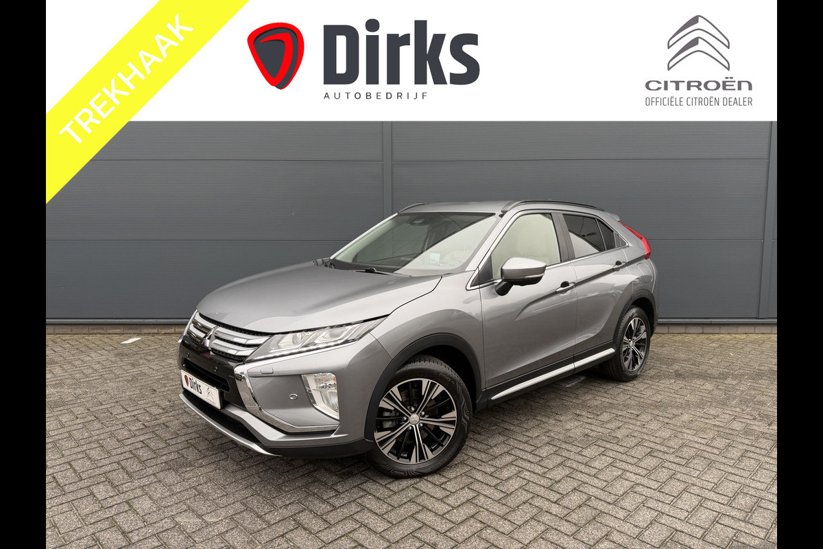 Mitsubishi Eclipse Cross 1.5 DI-T First Edition (Trekhaak (1.600kg) - Camera - Leder incl stoelverwarming - Parkeersensoren V+A - Keyless Entry - Head up