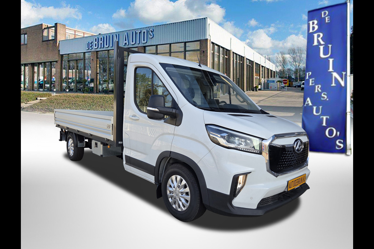Maxus eDeliver 9 L4 65 kWh Airco Cruisecontrol Stoelverwarming Open laadbak / Pick-up N1