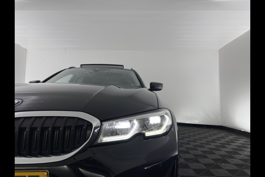 BMW 3 Serie Touring 320e Business Edition Plus (INCL-BTW) *AUT LASER-LED | LEATHER | HEATED-SPORTSEATS | HIFI-SOUND | KEYLESS | DIGI-COCKPIT | NAVI-FULLMAP | DAB | AMBIENTLIGHT | PRIVACY-GLASS | ECC | PDC | CRUISE | TOWBAR | 17iINCH*