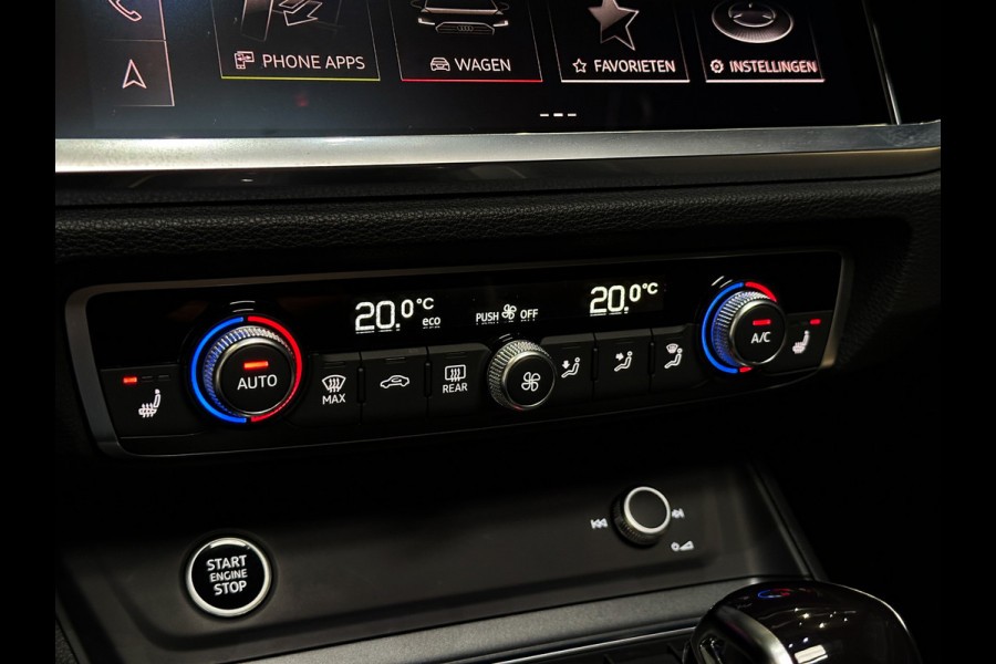 Audi Q3 45 TFSI e 3x S-Line 245PK | Pano | Keyless | Camera | Matrix | ACC | Lane | 1e eig
