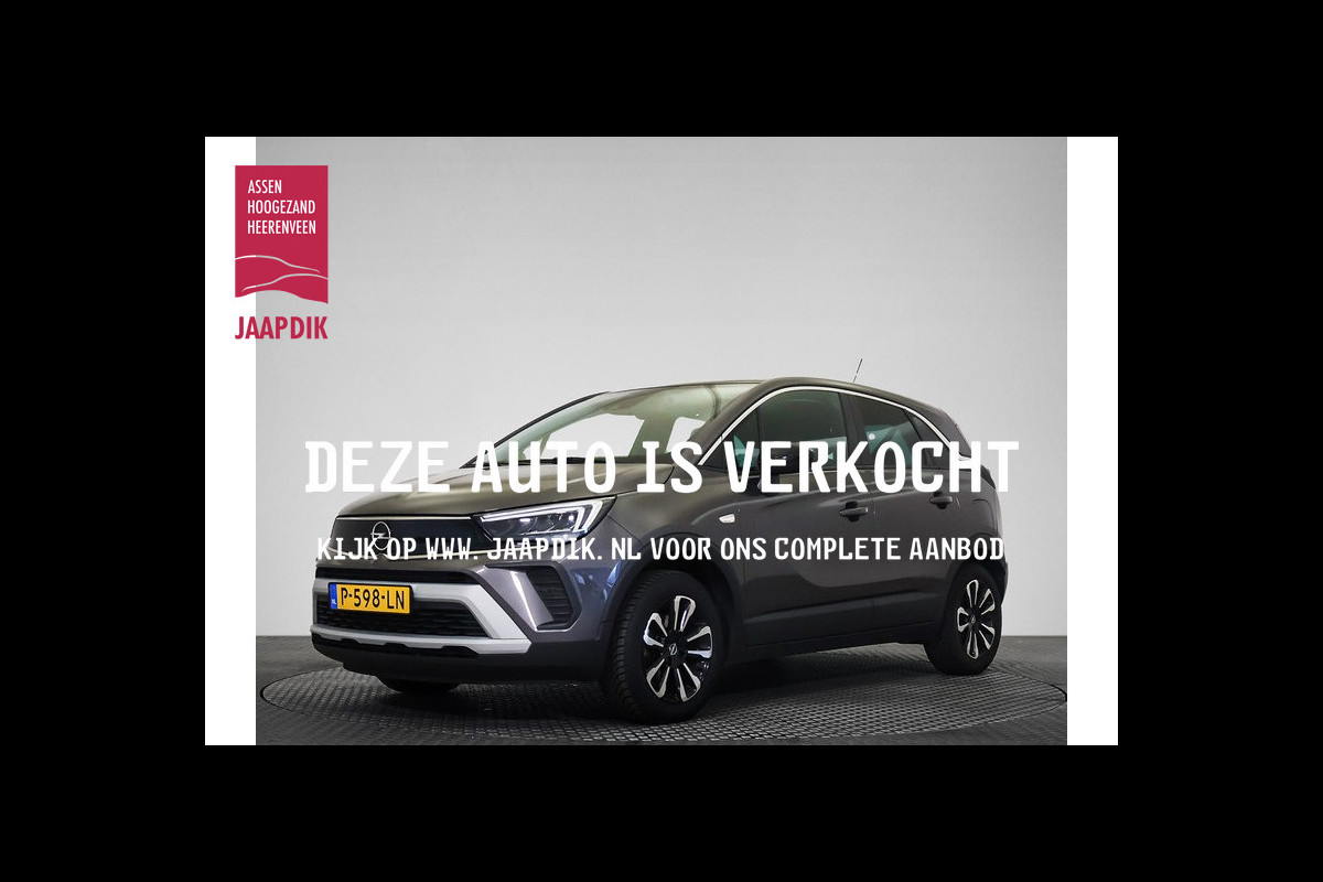 Opel Crossland BWJ 2022 | 1.2T 111PK Bus Elegance | TREKHAAK | STOEL&STUUR VERW | CLIMA | NAVI | PDC | CARPLAY | LED |