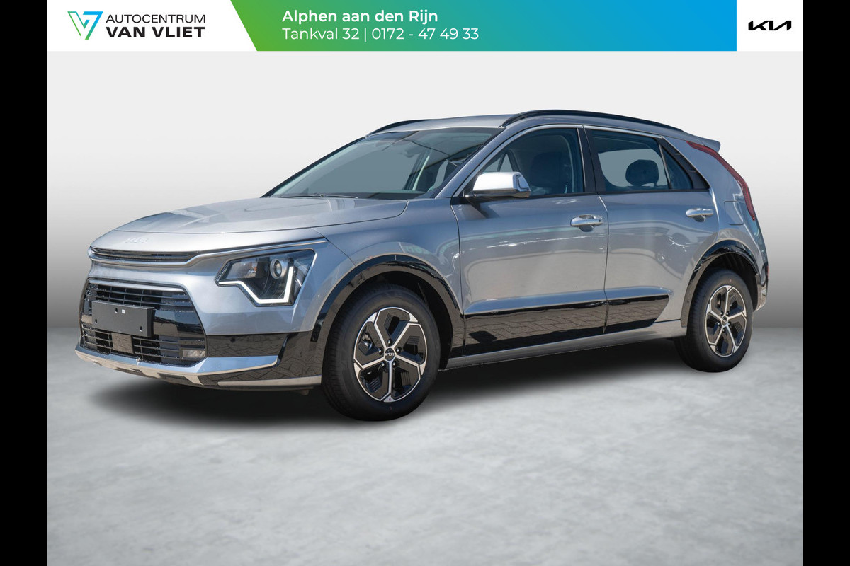 Kia Niro 1.6 GDi Hybrid DynamicPlusLine | Actieprijs* |  Navi. | Clima. | Adapt. Cruise. | Achteruitrijcamera | Dodehoekassistentie | Schuif-/Kantel Zonnedak | Stoel&Stuur Verwarming