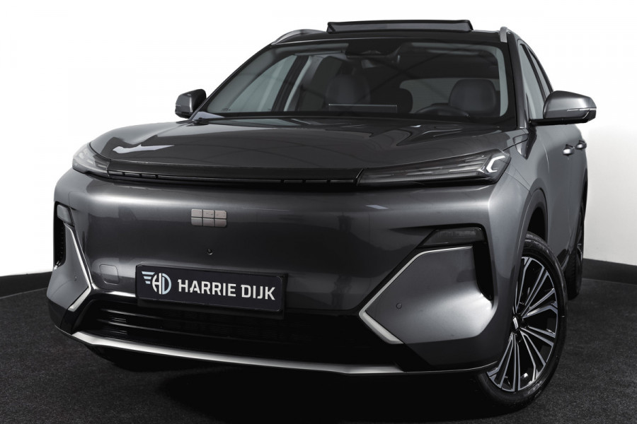 GEELY Starray EM-i 1.5 Max+ PHEV | 136km Elektrisch | S/K-Panodak | 360 Camera | NAV+App. Connect | V2L | Warmtepomp | HUD | Stoelverwarming & verkoeling | Memory | Elek. klep | Flyme | LM 19" | 7263