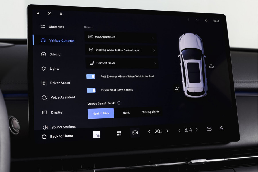GEELY Starray EM-i 1.5 Max+ PHEV | 136km Elektrisch | S/K-Panodak | 360 Camera | NAV+App. Connect | V2L | Warmtepomp | HUD | Stoelverwarming & verkoeling | Memory | Elek. klep | Flyme | LM 19" | 7263