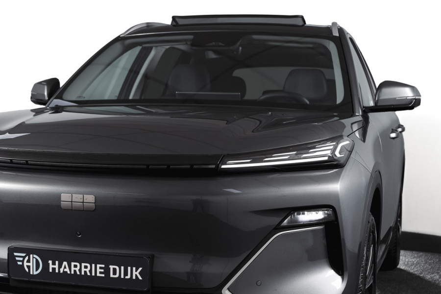 GEELY Starray EM-i 1.5 Max+ PHEV | 136km Elektrisch | S/K-Panodak | 360 Camera | NAV+App. Connect | V2L | Warmtepomp | HUD | Stoelverwarming & verkoeling | Memory | Elek. klep | Flyme | LM 19" | 7263