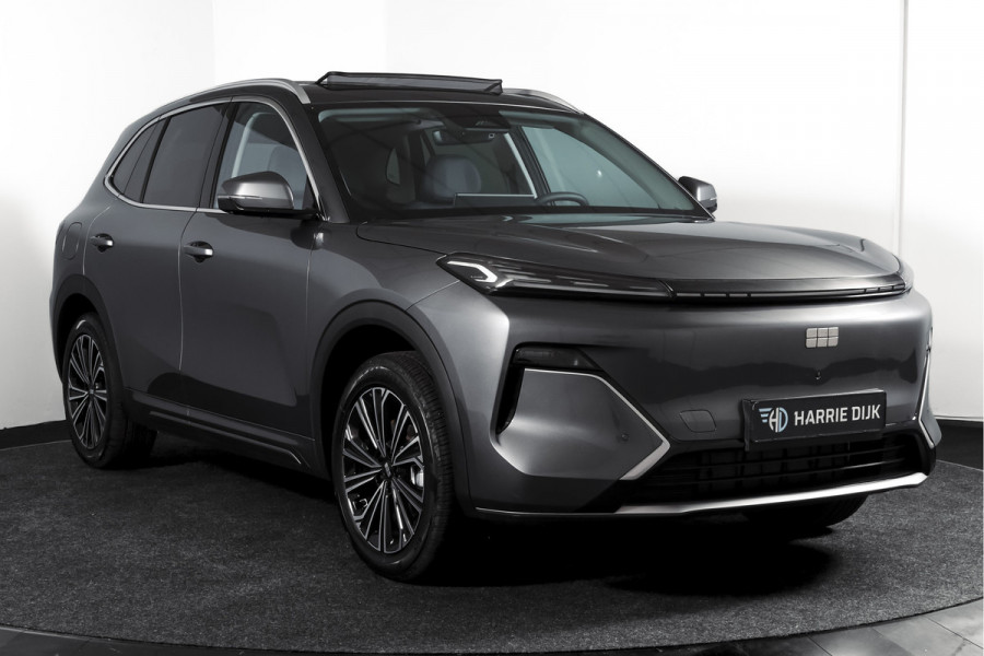 GEELY Starray EM-i 1.5 Max+ PHEV | 136km Elektrisch | S/K-Panodak | 360 Camera | NAV+App. Connect | V2L | Warmtepomp | HUD | Stoelverwarming & verkoeling | Memory | Elek. klep | Flyme | LM 19" | 7263