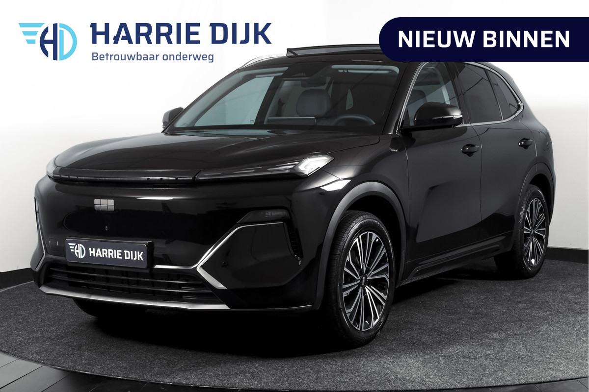 GEELY Starray EM-i 1.5 Max+ PHEV | 136km Elektrisch | S/K-Panodak | 360 Camera | NAV+App. Connect | V2L | Warmtepomp | HUD | Stoelverwarming & verkoeling | Memory | Elek. klep | Flyme | LM 19" | 7080