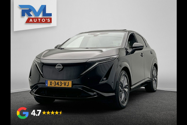 Nissan ARIYA Evolve 91 kWh SOH 99%| Origineel NL | 1e Eigenaar | Trekhaak | Adapt.Cruise | 360Cam | Panoramadak | Memory | Head-up