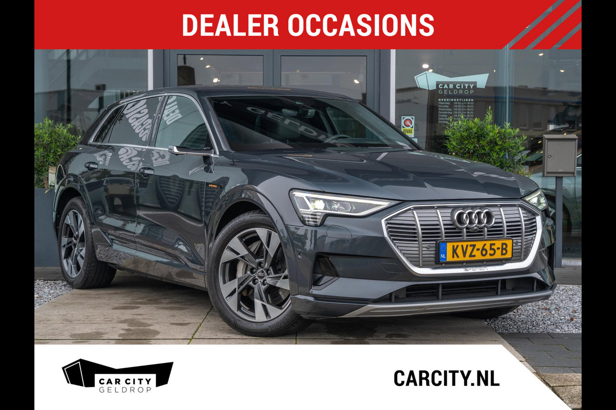Audi e-tron 55 quattro 408pk S edition 95 kWh | Fabrieksgarantie 01-2028 | Nightvision | 360 Camera