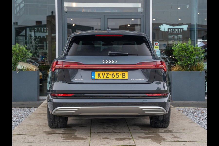 Audi e-tron 55 quattro 408pk S edition 95 kWh | Fabrieksgarantie 01-2028 | Nightvision | 360 Camera