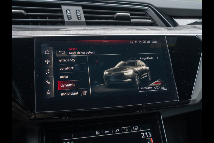 Audi e-tron 55 quattro 408pk S edition 95 kWh | Fabrieksgarantie 01-2028 | Nightvision | 360 Camera