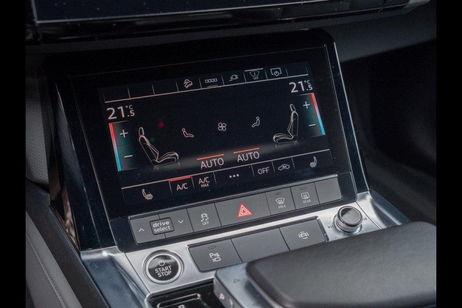 Audi e-tron 55 quattro 408pk S edition 95 kWh | Fabrieksgarantie 01-2028 | Nightvision | 360 Camera