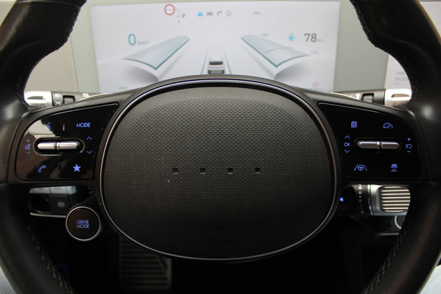 Hyundai IONIQ 5 Connect+ 73kWh / SoH 86,2% / Camera / Head-up / Leder / CarPlay / V2L / 19'' / Warmtepomp / Stoelverwarming / Dodehoek / DAB / ACC
