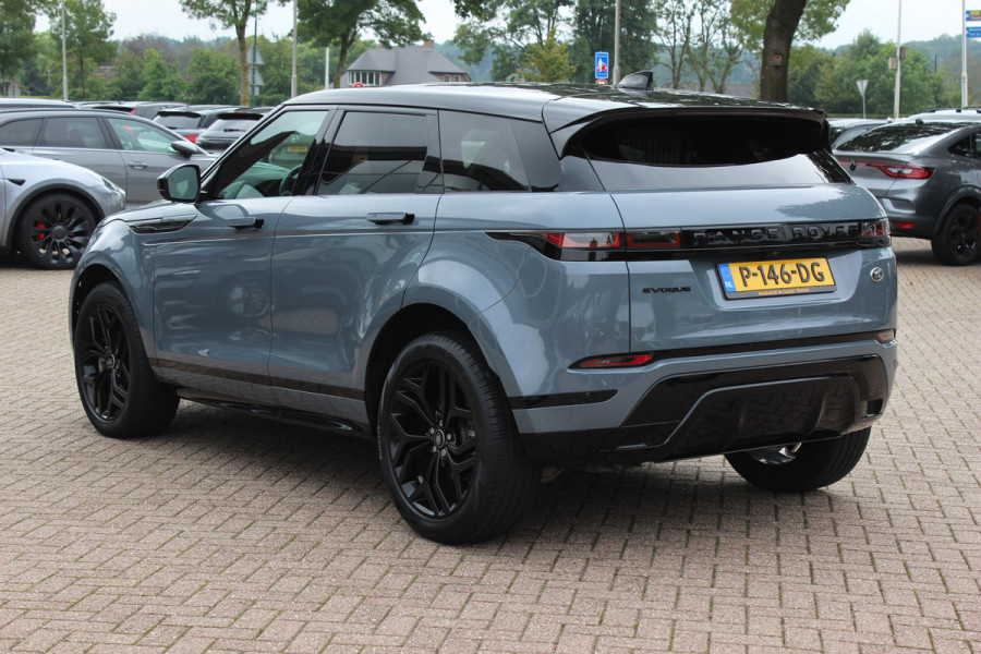 Land Rover Range Rover Evoque 2.0 D200 AWD R-Dynamic HSE / Panoramadak / Camera / Head-up / Meridian / Luxe Leder / 20'' / Keyless / CarPlay / Stuur+Stoelverwarming / Dodehoek / DAB / ACC