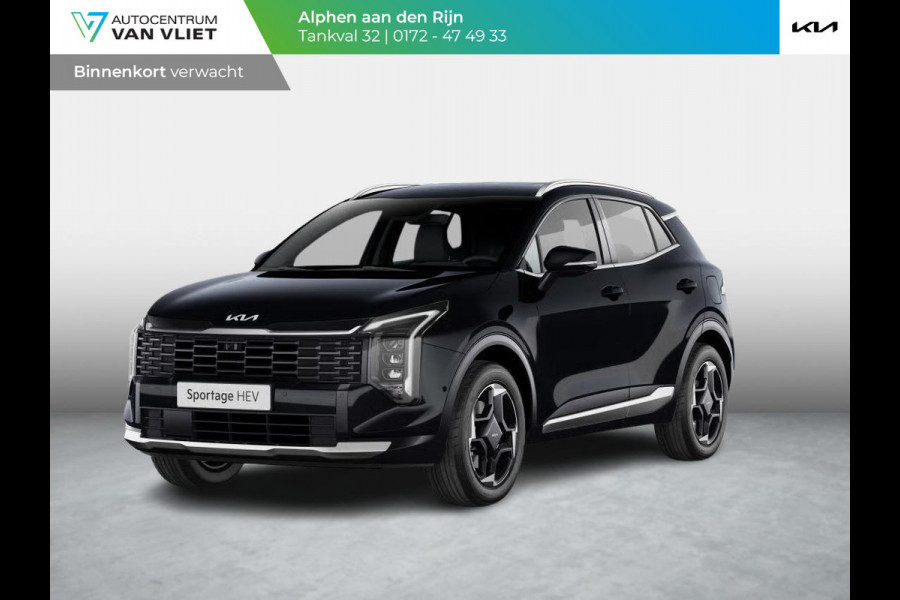 Kia Sportage 1.6 T-GDi Plug-in Hybrid Black Edition Advanced | Actieprijs* | Navi. | Clima. | Adapt. Cruise. | Achteruitrijcamera | Stoel&Stuur Verwarming | Privacy Glass | Panodak | Dodehoekassistentie | Black Edition Bekleding