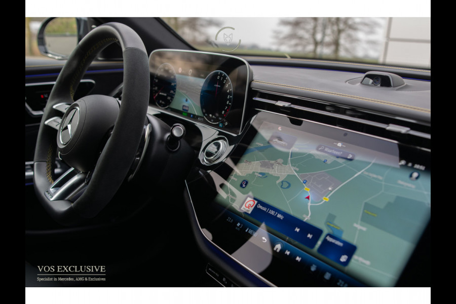 Mercedes-Benz E-Klasse AMG 53 4M Edition 1 Full Carbon in- en exterieur|Bumester 4D|Schaalstoelen|Keyless|Stoelkoeling|ACC|Performance Sound|360°Camera|Superscreen