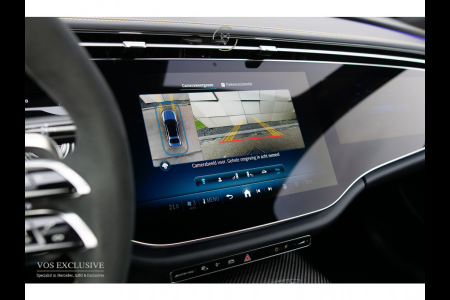 Mercedes-Benz E-Klasse AMG 53 4M Edition 1 Full Carbon in- en exterieur|Bumester 4D|Schaalstoelen|Keyless|Stoelkoeling|ACC|Performance Sound|360°Camera|Superscreen