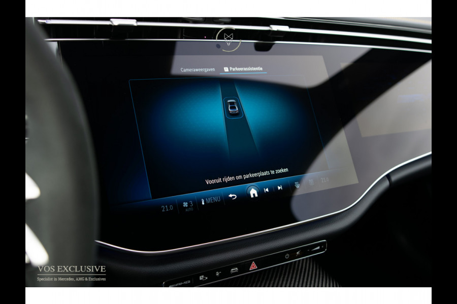 Mercedes-Benz E-Klasse AMG 53 4M Edition 1 Full Carbon in- en exterieur|Bumester 4D|Schaalstoelen|Keyless|Stoelkoeling|ACC|Performance Sound|360°Camera|Superscreen