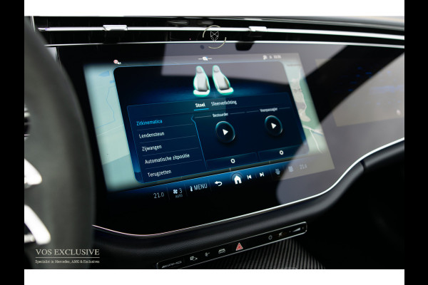 Mercedes-Benz E-Klasse AMG 53 4M Edition 1 Full Carbon in- en exterieur|Bumester 4D|Schaalstoelen|Keyless|Stoelkoeling|ACC|Performance Sound|360°Camera|Superscreen