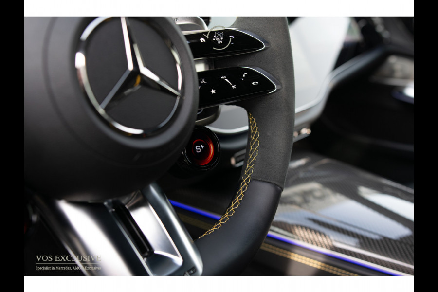 Mercedes-Benz E-Klasse AMG 53 4M Edition 1 Full Carbon in- en exterieur|Bumester 4D|Schaalstoelen|Keyless|Stoelkoeling|ACC|Performance Sound|360°Camera|Superscreen