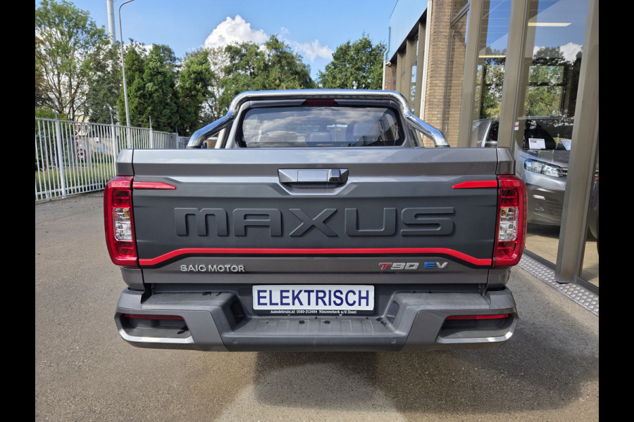 Maxus T90 EV 89 kWh Dubbel Cabine Zwart leer  ECC Airco Verwarmde stoelen