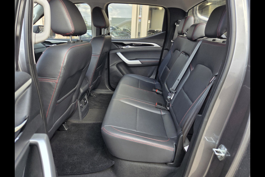 Maxus T90 EV 89 kWh Dubbel Cabine Zwart leer  ECC Airco Verwarmde stoelen
