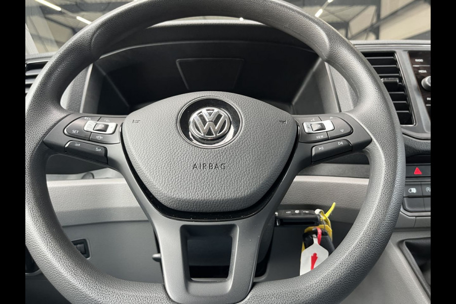 Volkswagen Crafter 35 2.0 TDI 141pk E6 L3 Comfortline Lease €422 p/m, Airco, Carplay, Navi, PDC, Bedrijfsinrichting, 2x Schuifdeur. Volledig onderhoudshistorie aanwezig