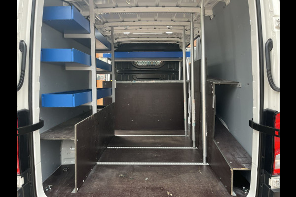 Volkswagen Crafter 35 2.0 TDI 141pk E6 L3 Comfortline Lease €422 p/m, Airco, Carplay, Navi, PDC, Bedrijfsinrichting, 2x Schuifdeur. Volledig onderhoudshistorie aanwezig
