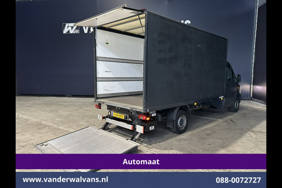 Mercedes-Benz Sprinter 316 CDI 164pk Automaat Bakwagen Laadklep Euro6 Airco | Apple Carplay | Cruisecontrol Android Auto, Bijrijdersbank