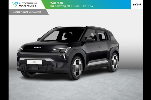 Kia EV3 Plus Advanced 81.4 kWh | Actieprijs* | Navi. | Clima. | Adapt. Cruise. | Parkeersensoren | Dodehoekassistentie | Stoel&Stuur Verwarming | Glazen Schuif-/Kanteldak | Vegan Lederen Stoelbekleding | Harman Kardon