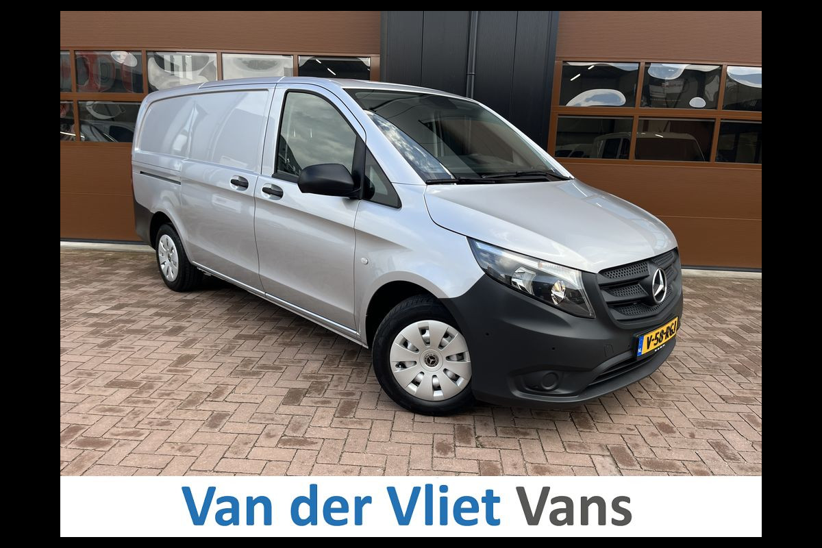 Mercedes-Benz Vito 114 CDI 136pk E6 Automaat L2 Lease €338 p/m, Airco, Navi, Carplay, PDC, Camera, Volledig onderhoudshistorie aanwezig