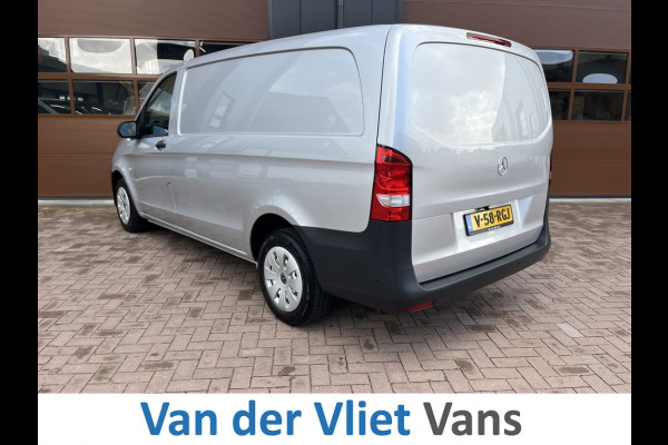 Mercedes-Benz Vito 114 CDI 136pk E6 Automaat L2 Lease €338 p/m, Airco, Navi, Carplay, PDC, Camera, Volledig onderhoudshistorie aanwezig
