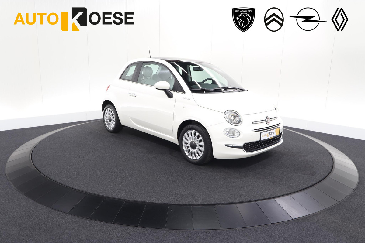 Fiat 500 1.0 Hybrid Dolcevita | Panoramadak | Climate Control | Apple Carplay | Parkeersensoren