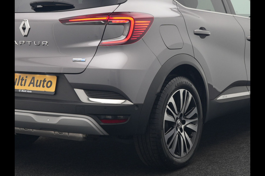 Renault Captur 1.6 E-Tech Initiale Paris PHEV 160pk Dealer O.H | Adaptive Cruise | 360 Camera | Lederen Sportstoelen Verwarmd | Stuur Verwarmd | Blis | Keyless | Navigatie | DAB | 18"L.M | Plug In Hybrid |