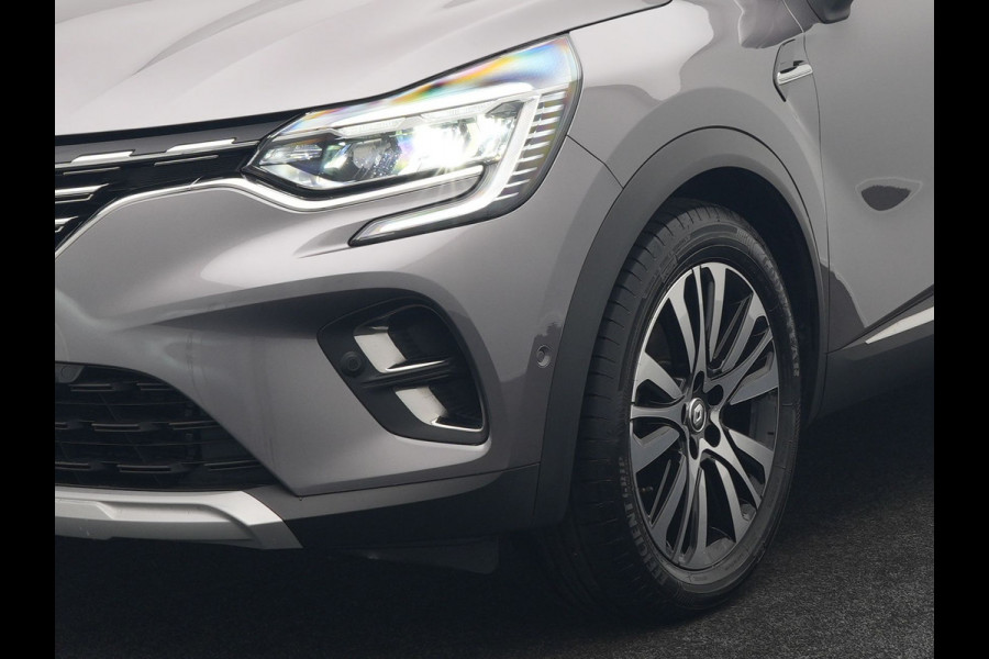 Renault Captur 1.6 E-Tech Initiale Paris PHEV 160pk Dealer O.H | Adaptive Cruise | 360 Camera | Lederen Sportstoelen Verwarmd | Stuur Verwarmd | Blis | Keyless | Navigatie | DAB | 18"L.M | Plug In Hybrid |