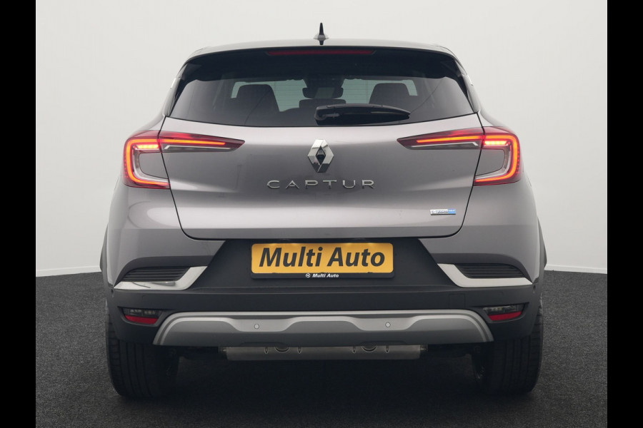 Renault Captur 1.6 E-Tech Initiale Paris PHEV 160pk Dealer O.H | Adaptive Cruise | 360 Camera | Lederen Sportstoelen Verwarmd | Stuur Verwarmd | Blis | Keyless | Navigatie | DAB | 18"L.M | Plug In Hybrid |