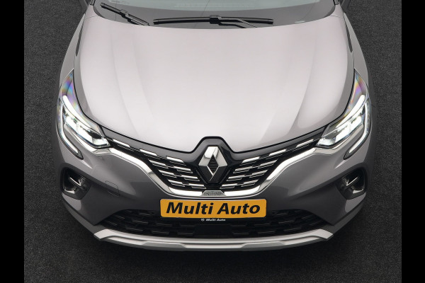Renault Captur 1.6 E-Tech Initiale Paris PHEV 160pk Dealer O.H | Adaptive Cruise | 360 Camera | Lederen Sportstoelen Verwarmd | Stuur Verwarmd | Blis | Keyless | Navigatie | DAB | 18"L.M | Plug In Hybrid |