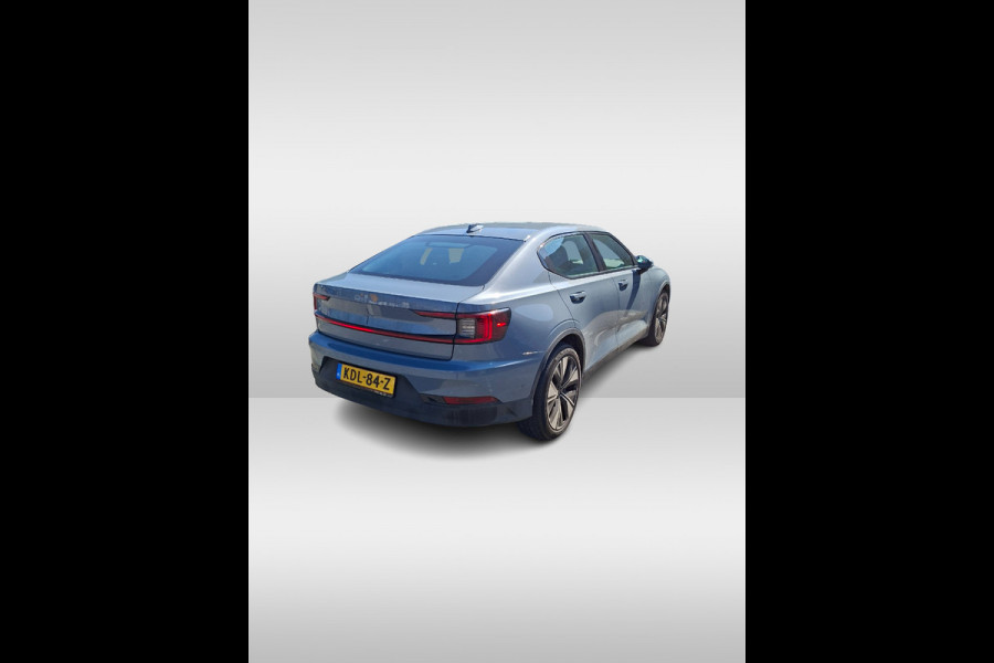 Polestar 2 Long Range Single Motor 78 kWh / 360Camera / CarPlay / Keyless / 19'' / Stoelverwarming / Virtual / Dodehoek / DAB / Cruise Control Adaptief