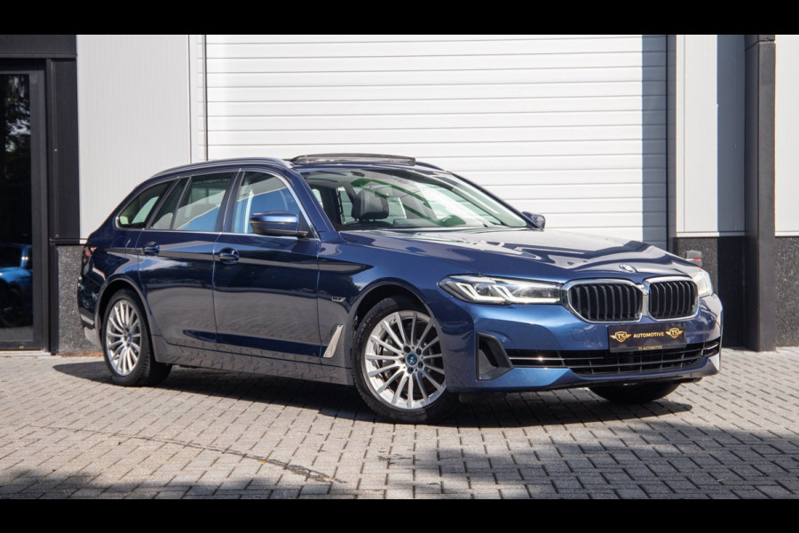 BMW 5 Serie Touring 530e High Executive / SOH 89% / Pano / Keyless / Gordijnen